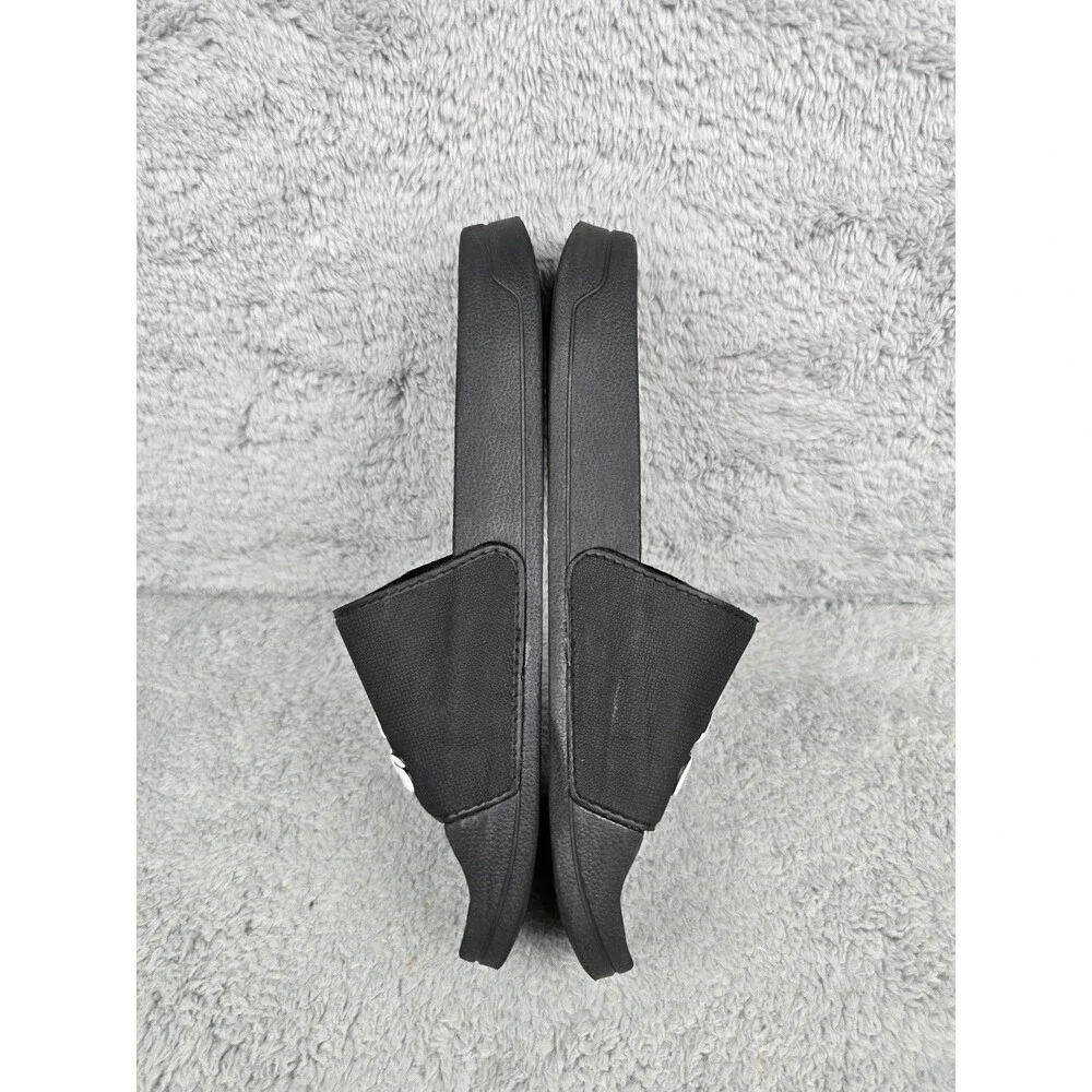 Adidas Open Toe Slip On Slide Sandal Black Men's Size 6 Adilette Comfort